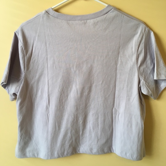 Vans Lavender Emboidered Check Crop - Picture 4 of 4